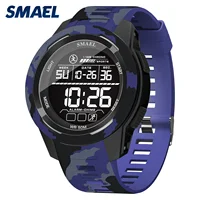 SMAEL New 8105 Camouflage Digital Watches Sports LED Wristwatches 50m Waterproof  Digital Light Stopwatch Watch for Men 1