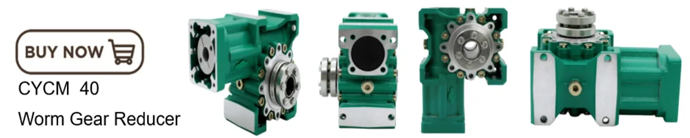 Description Picture 2 of itemCHENYUE Adjustable Backlash 0.5-2Arc Minute Worm Gearbox CYCM75-VS Input 19/20/22/24/28 Output 35 Ratio 5:1/80:1Free Maintenance