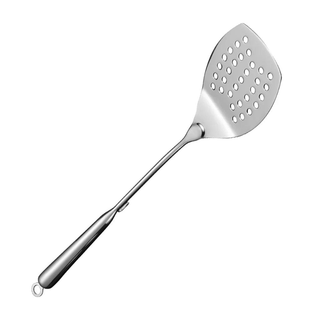 Stainless Steel Cooking Shovel Long Handle Wok Spatula Kitchen Cooking