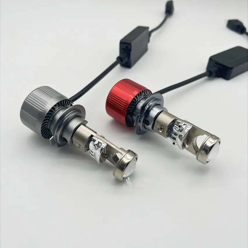 

Canbus 80W Car Headlight Mini Lens H11 H7 LED Projector Bulb 3000K 4300K 6000K 20000LM 12V Auto Motorcycle Mini Lens Headlamp