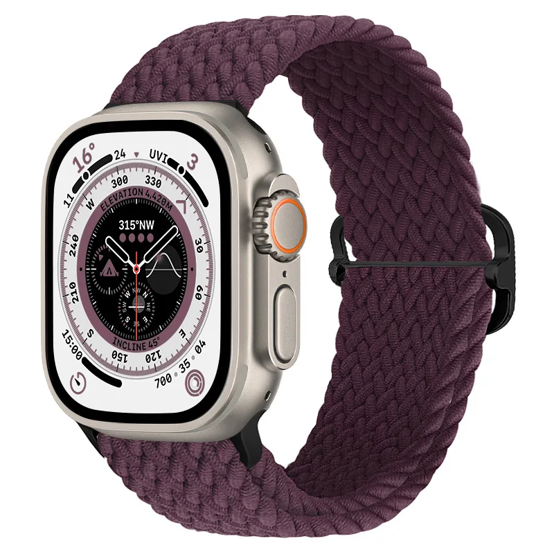 Braided Nylon Strap for Smartwatch - Versatile Size Options