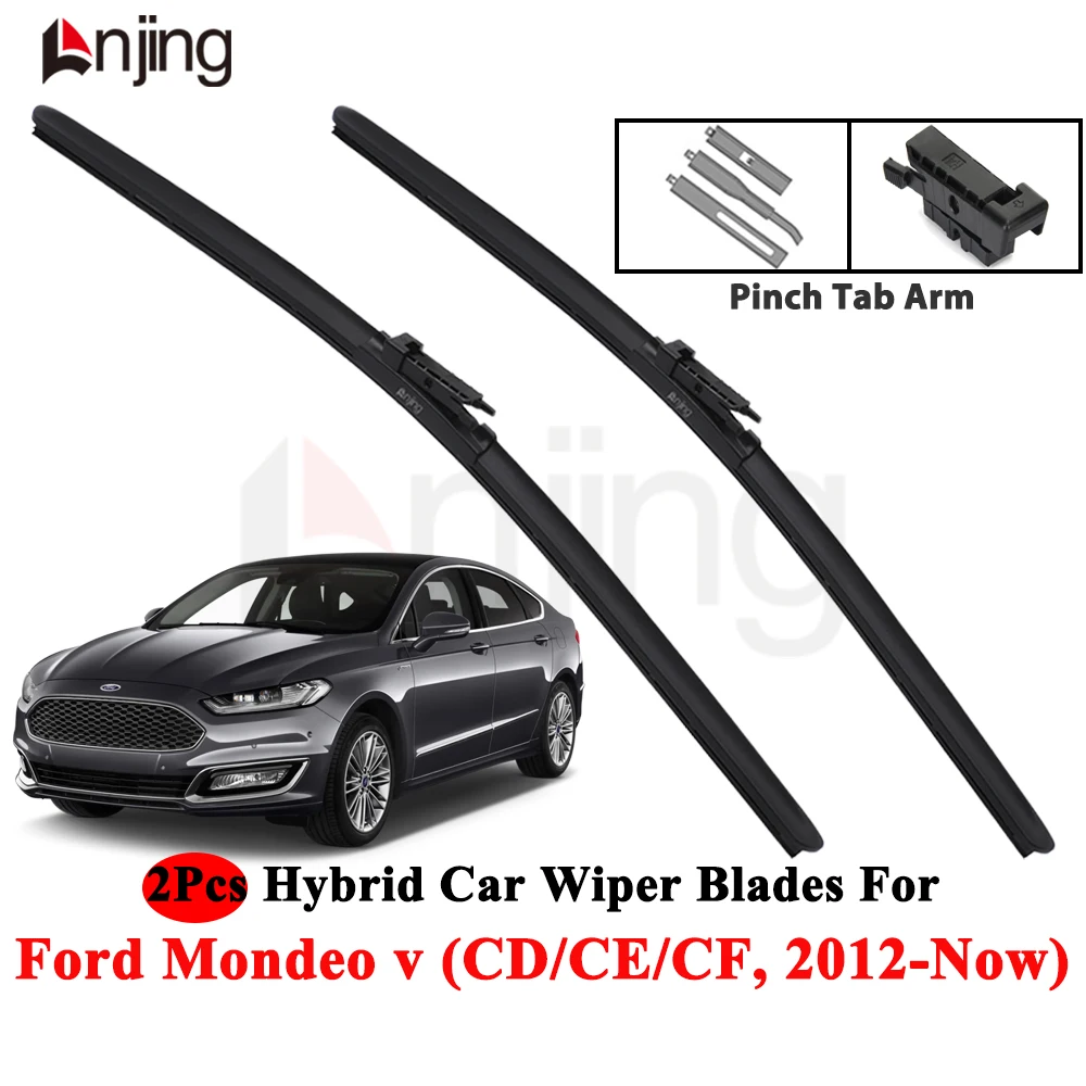 LNJING Hybrid-Wischerblätter für Ford Mondeo Turnier CF CE CD 2012-Jetzt