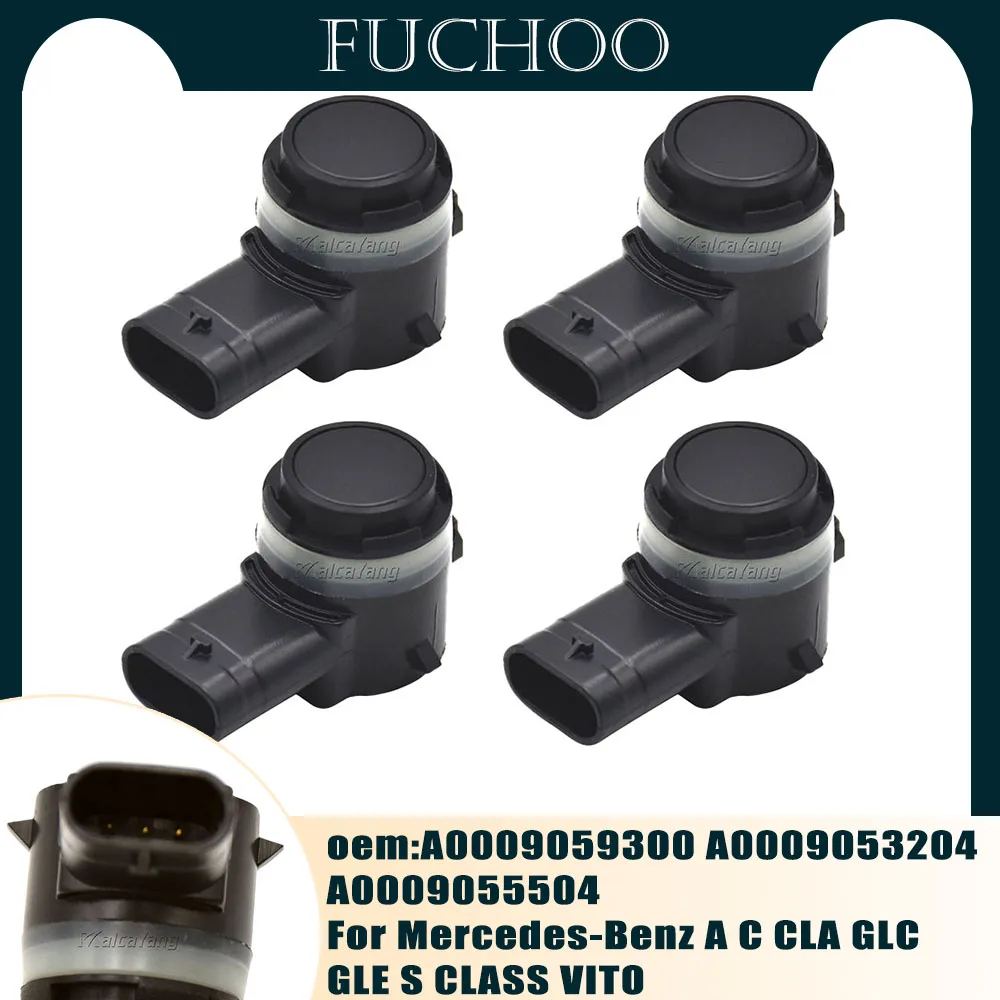 

4 шт., датчик парковки для Mercedes-Benz W176 W205 C205 C117 C218 X253 W447 A0009059300
