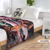 juice wrld tour Throw Blanket throw blanket for sofa Luxury Brand Blanket Decorative Blankets 5