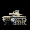 1/16 HENG LONG 7.0 Upgraded Walker Bulldog Army RC Tank 3839 360° Turret Barrel Recoil Metal Tracks Smoke Unit BB Gun TH20337 2