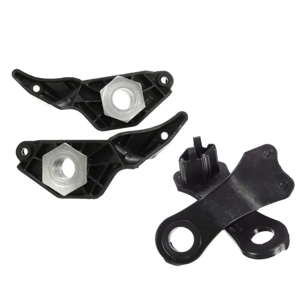 Car Headlight Bracket Mount Holder Clips Right + Left For BMW E60 E61 525i 530i 540i 545i 550i 63126941478 63126942478 4pcs headlight mounting brackets