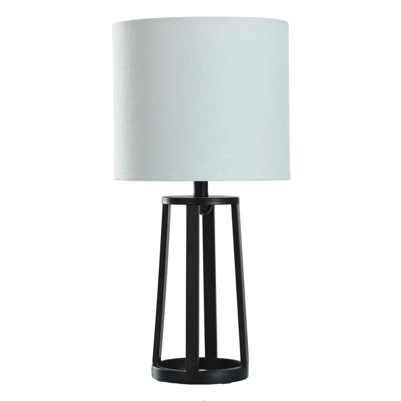 

Better Homes & Gardens Modern Matte Black Table Lamp with Classic Drum Shade