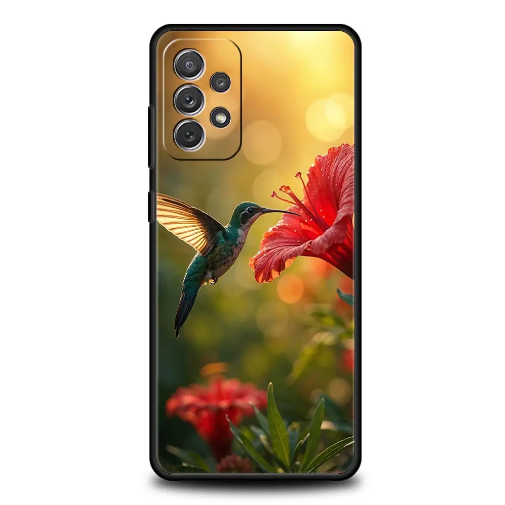 Hummingbird Design Protective Phone Case Cover