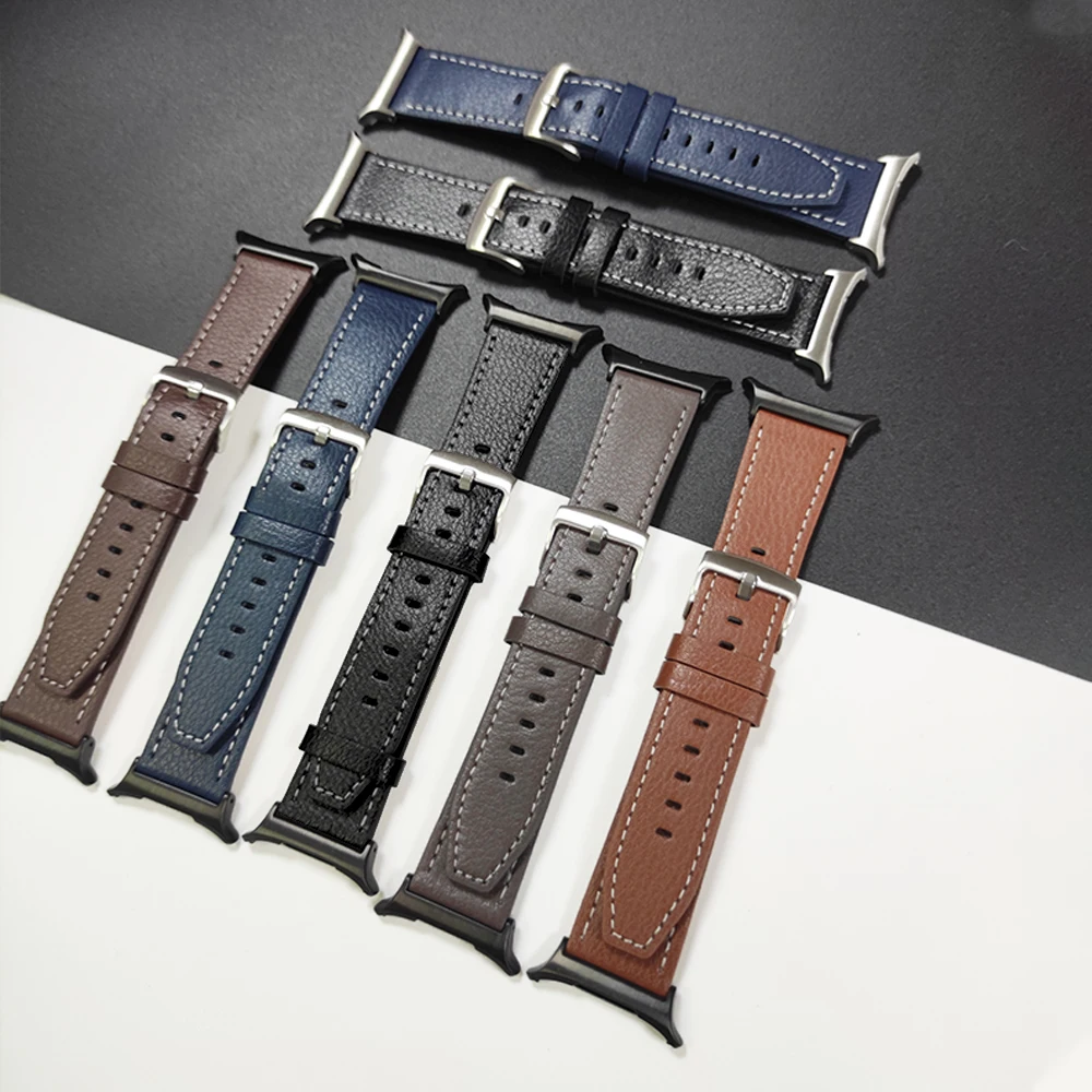 Premium Leather Watch Strap - Elegant Smartwatch Band Bracelet Accessory