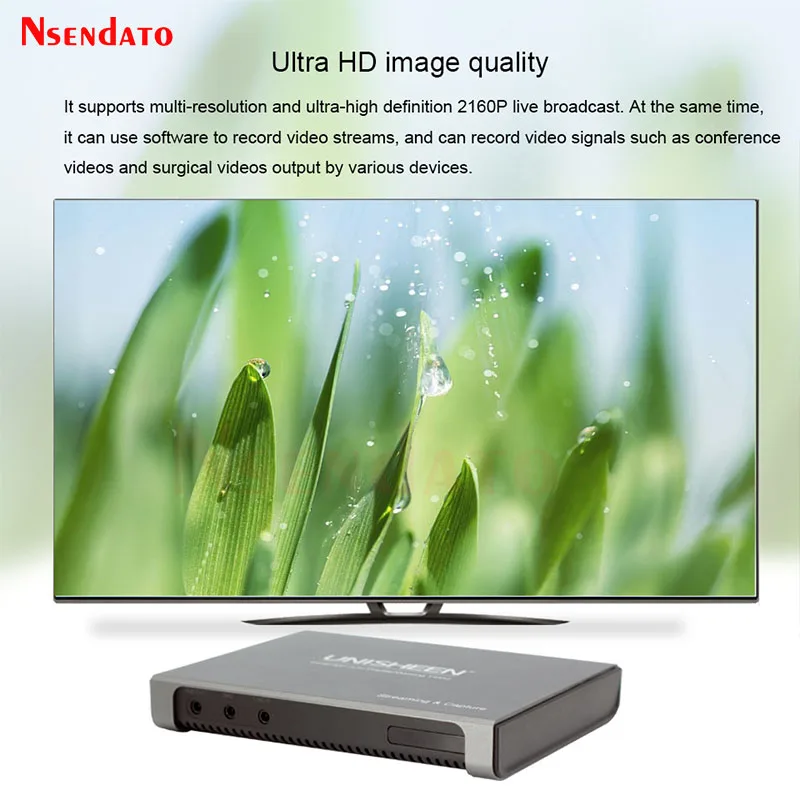 4K 60Hz HDMI USB Video Capture Grabber Card Box 1080p 144FPS USB3.0 Video Capture Recorder For OBS Vmix Zoom Game Live Streaming