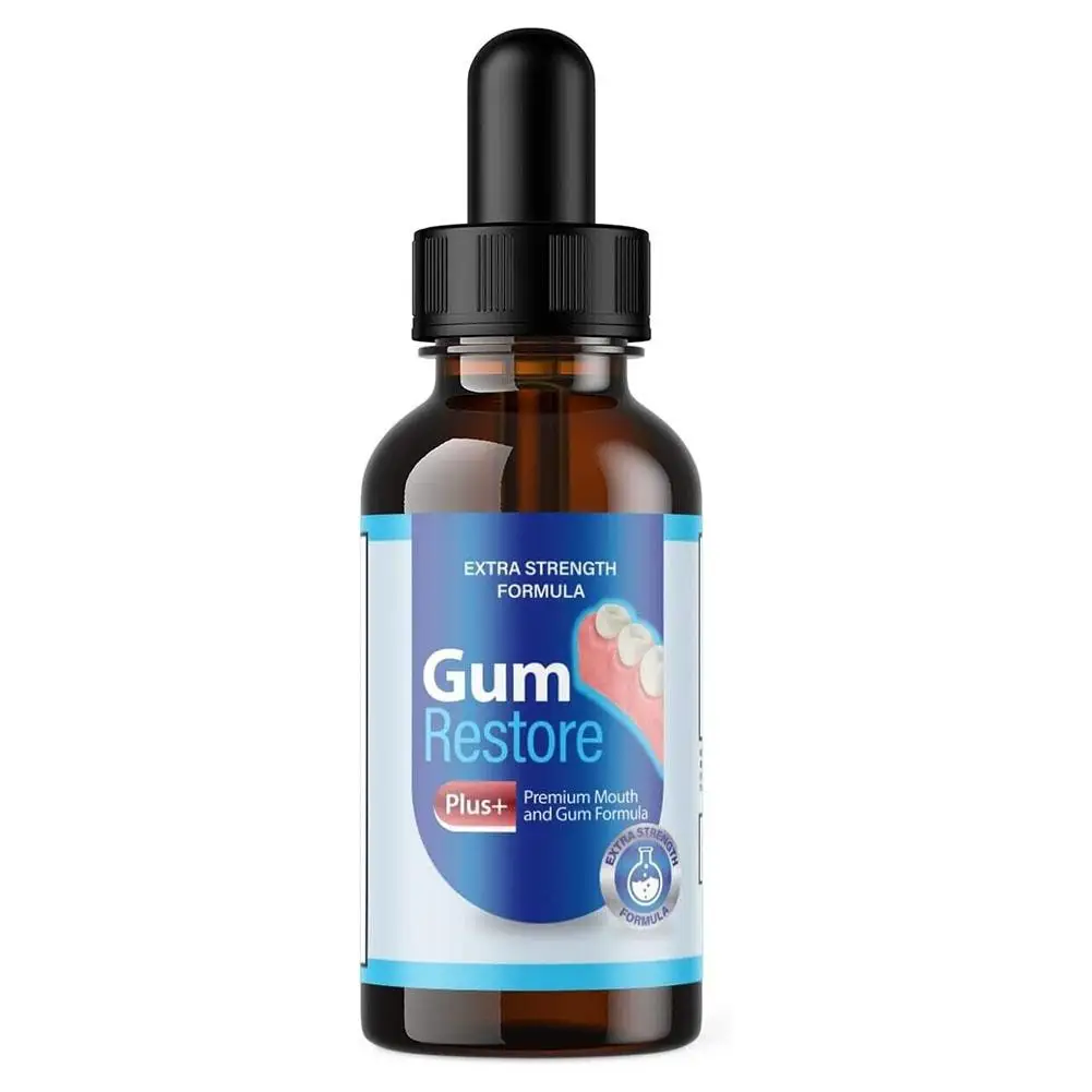 30ml Gum Repair Regrowth Drops Gum Restore Liquid Drops Advanced, Gum Restore Plus Liquid Drops Rejuvenate Gum Natural Oral Care