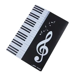 Waterproof A4 Six-Page Expandable Piano Sheet Music Folder (1PC)