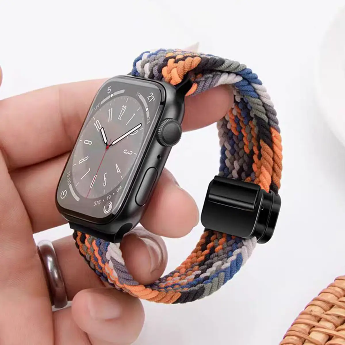 Magnetic Braided Nylon Bracelet