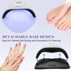 SUN X25 Max UV LED Nail Lamp For Fast Drying Gel Nail 81 LEDS Nail Dryer With Auto Sensor Professional Manicure Salon Tool 5