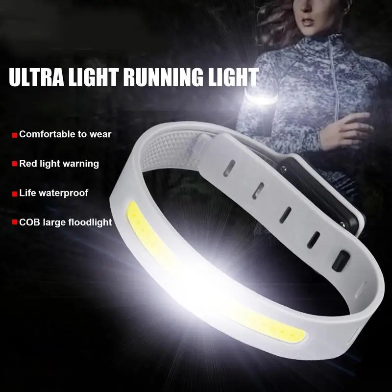 

Night Running Armband LED Light Outdoor Sport USB Rechargeable Flashing Light Safe Belt Arm Leg Warning Wristband Cycling Light