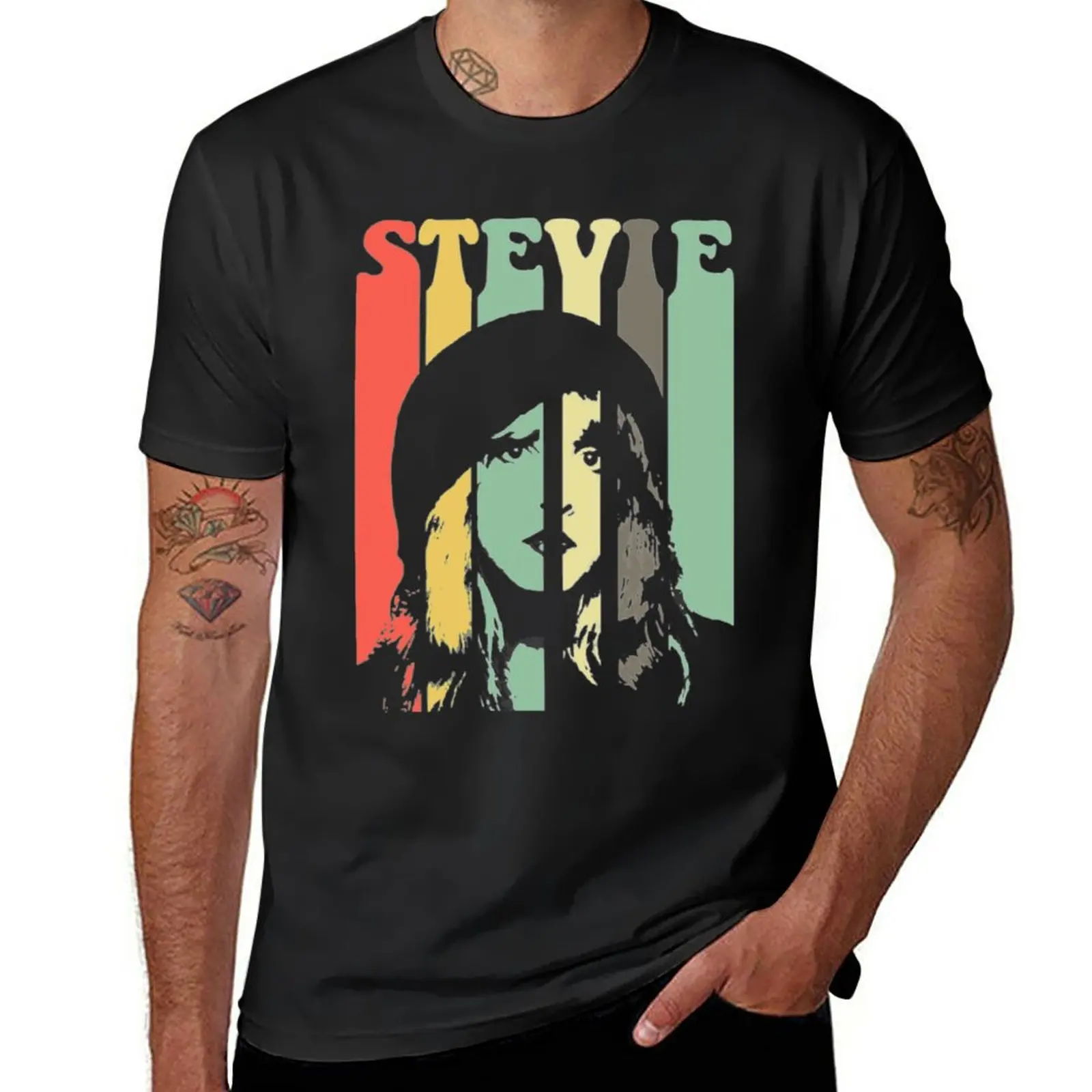 

Stevie T-Shirt kawaii clothes Short sleeve tee for a boy customs funny t shirts for men