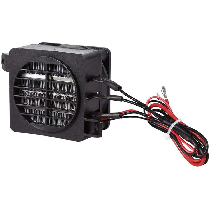 

2X PTC Air Heater Fan Heater 100 Watt 12V Energy Saving Auto Fan Heater Constant Temperature Heating Elements Heaters