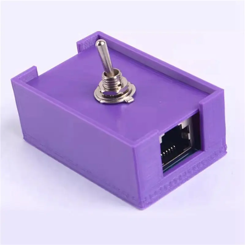 Exquisite-2X 네트워크 RJ45 LAN CAT5/CAT6 트위스트 페어 제어 스위치 토글 스위치 네트워크 케이블 스위치
