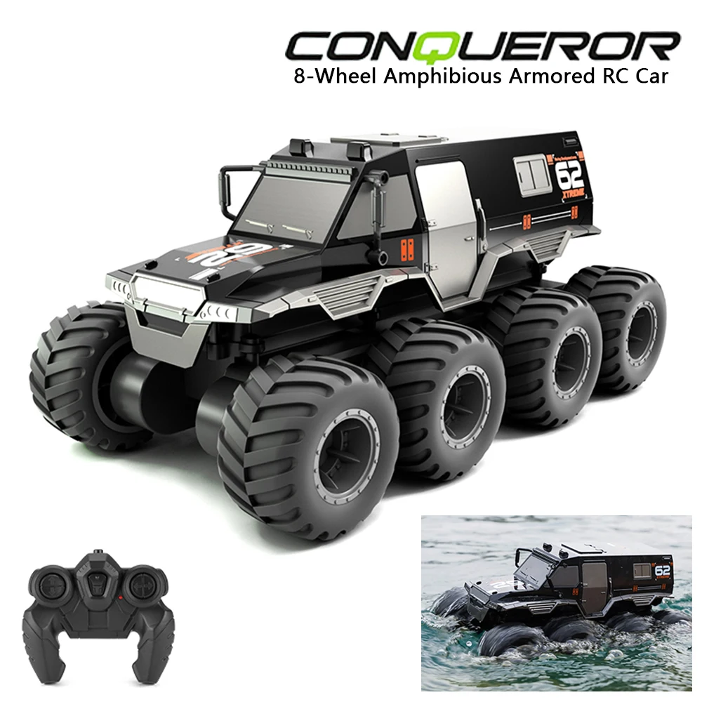 VEVOR AUTO TELECOMANDATA anfibia 4WD giocattolo acrobatica RC 2,4GHz 12km/h EUR 24,99 - IT