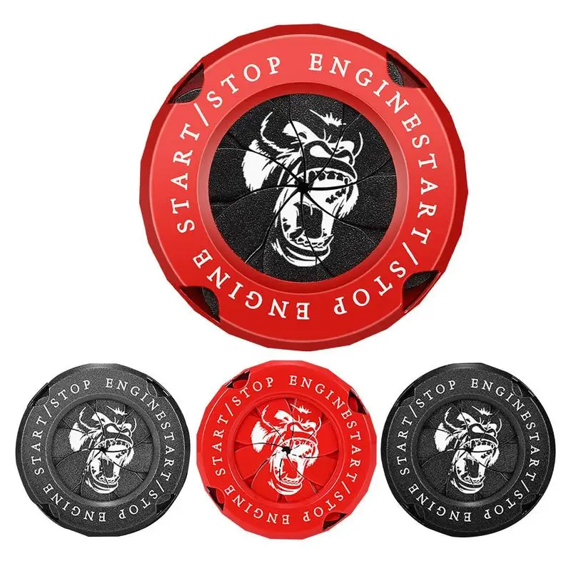 

Новая кнопка запуска и остановки двигателя автомобиля, крышка из цинкового сплава, кнопка Зажигания автомобиля, защитная крышка, защита от царапин, крышка кнопки двигателя автомобиля