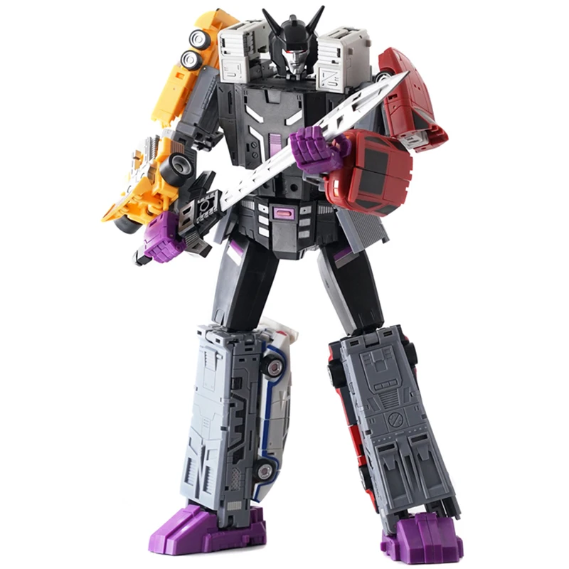 Фото Игрушки MHZ MINI07 Menasor набор шедевр трансформер 5 в 1 экшн-фигурка игрушка модель фильма большой размер KO деформация автомобиль робот №5