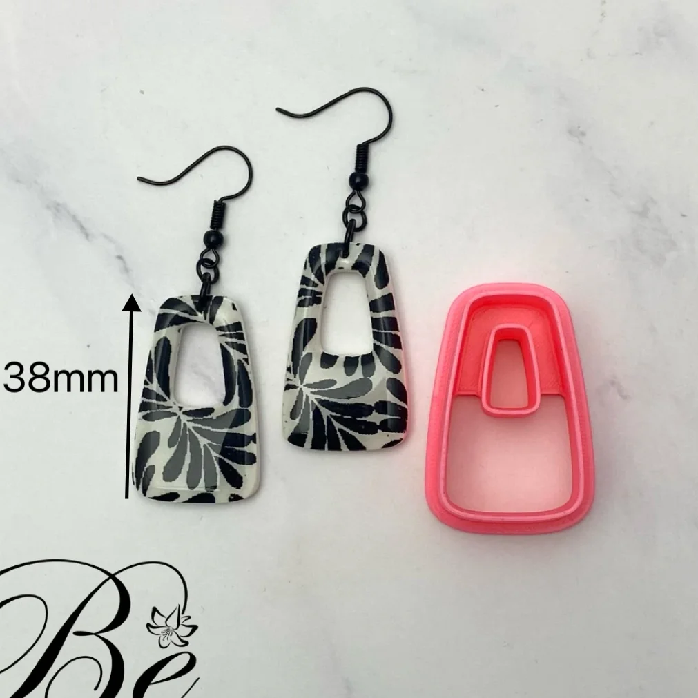 Organic Polymer Clay Cutters for Earrings Making Polymer Clay Earring Cutter polymer clay cutter