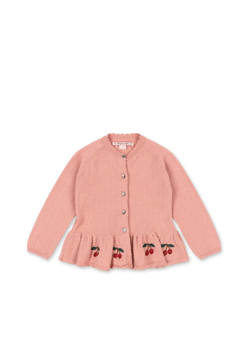 【재고 있음】 2026 KS 어린이 봄 여름 신제품 여아용 스웨터 레이스 칼라 니트 가디건 귀엽고 패셔너블