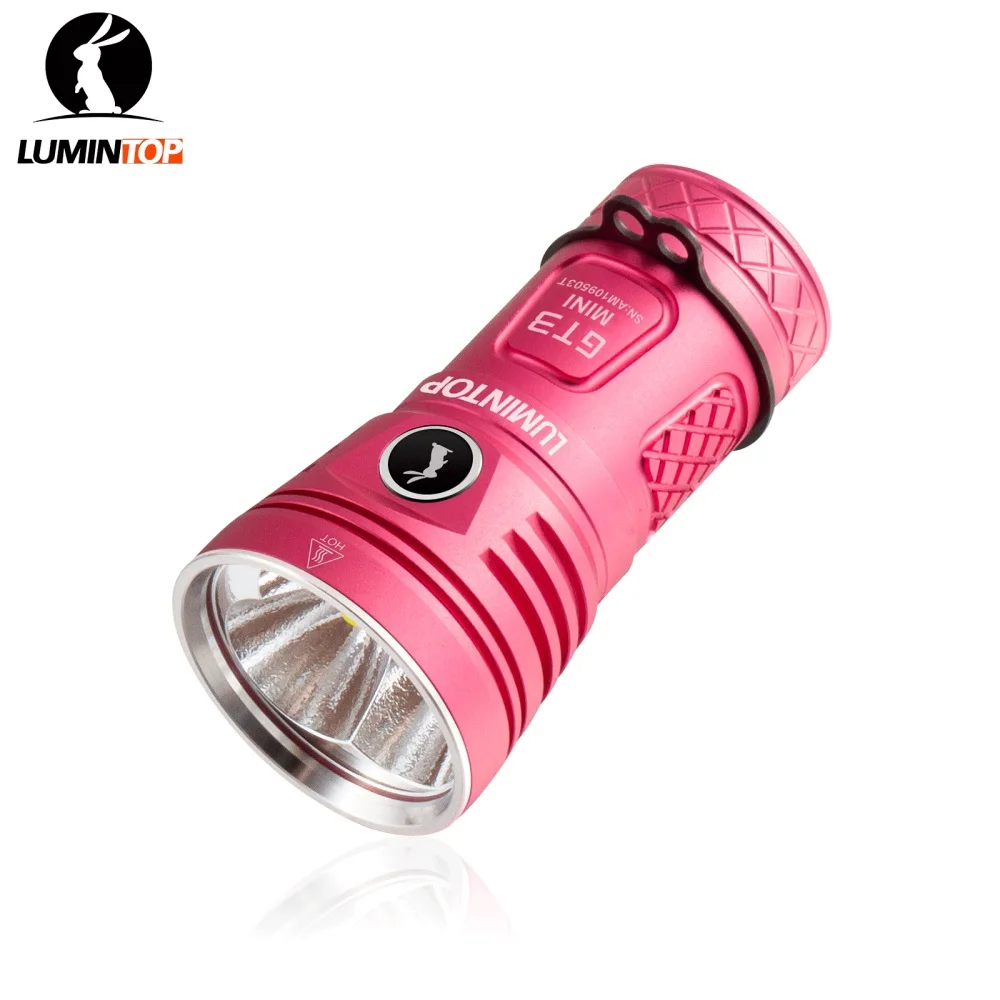 

LUMINTOP GT3 Mini Power Flashlight 3xCREE XHP50.2 10000LM Torch Light by 26650 Battery for Camping,Hiking,Self Defense