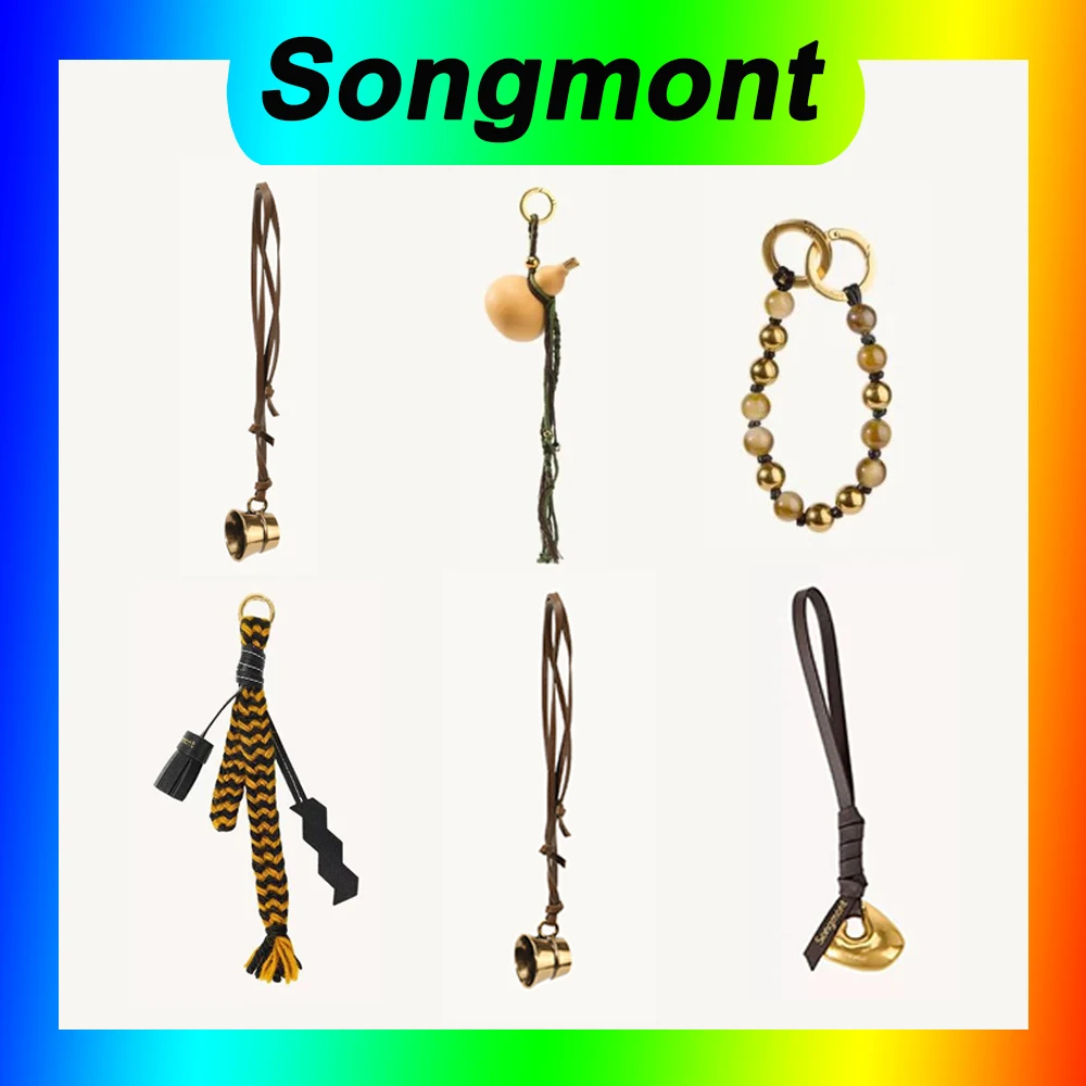 Songmont – pendentif en forme de dent de tigre, breloques tissées Udo, pierre de Courage, cylindre de transport, rien de perles, sac, Pack d'accessoires