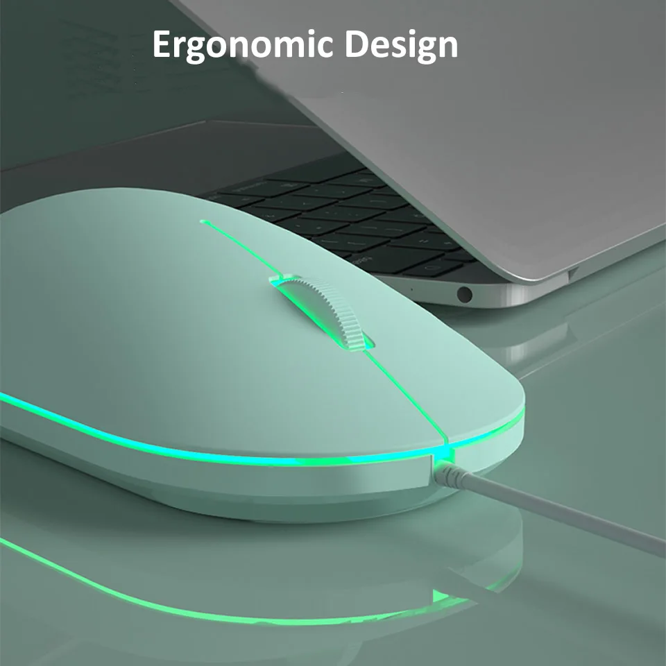 Wired Mouse HKXA Cute Mini RGB Backlit Mouse Design Ergonomic Mause USB 1600 DPI Optical Creative Computer for PC Laptop wired mouse optical mouse