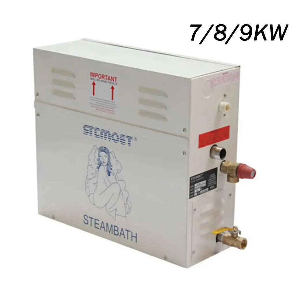 Description Picture 2 of item7/8/9KW Sauna Steam Generator Sauna Steam Bath Machine For Shower Home Sauna Room SPA Steam Machine Digital Controller