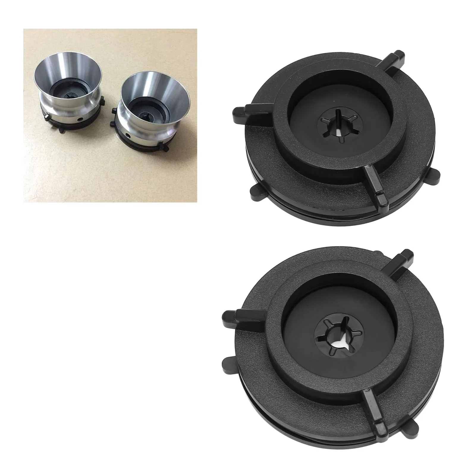 1 Pair NAB Hub Adapters Strong Structure 10inch Opener Easy Installation Lockable For Reel To Reel Tape Recorder For G8M2