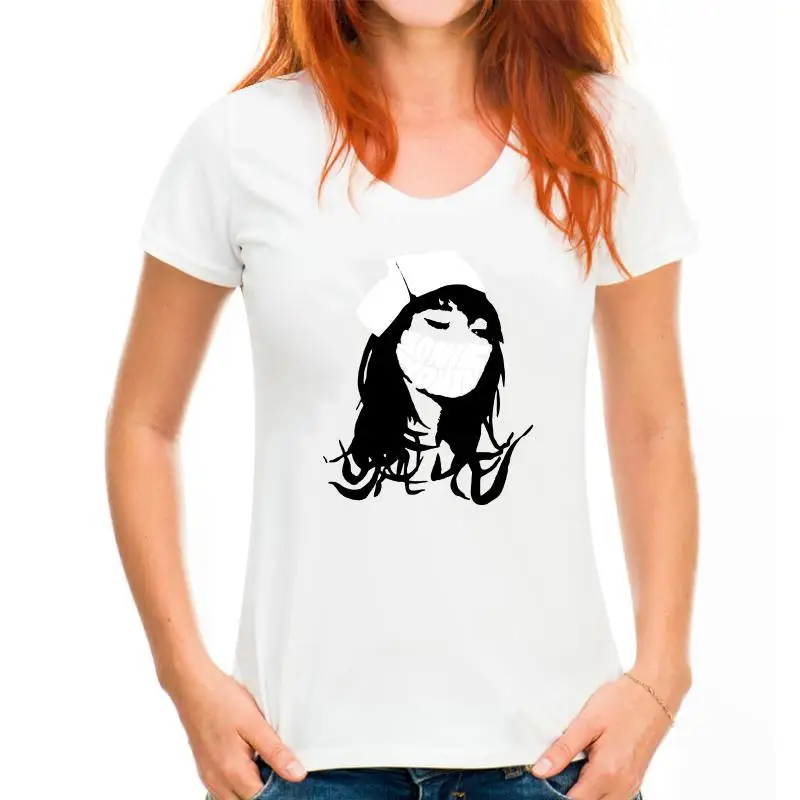 thumbnail image 1 of Camiseta 'Nurse' (roja) de Sonic Youth, 1 of 5