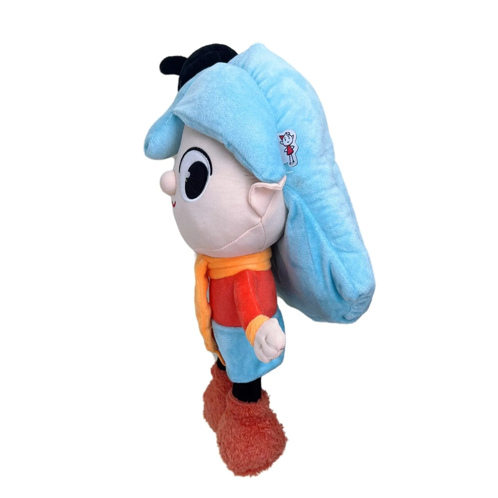 Plush Toys King of Adventurers Hilda Plush Toy Blue Hair Girl Goes to Town Doll (Individual Vacuum Pack) Plush Doll Gift for Kids
