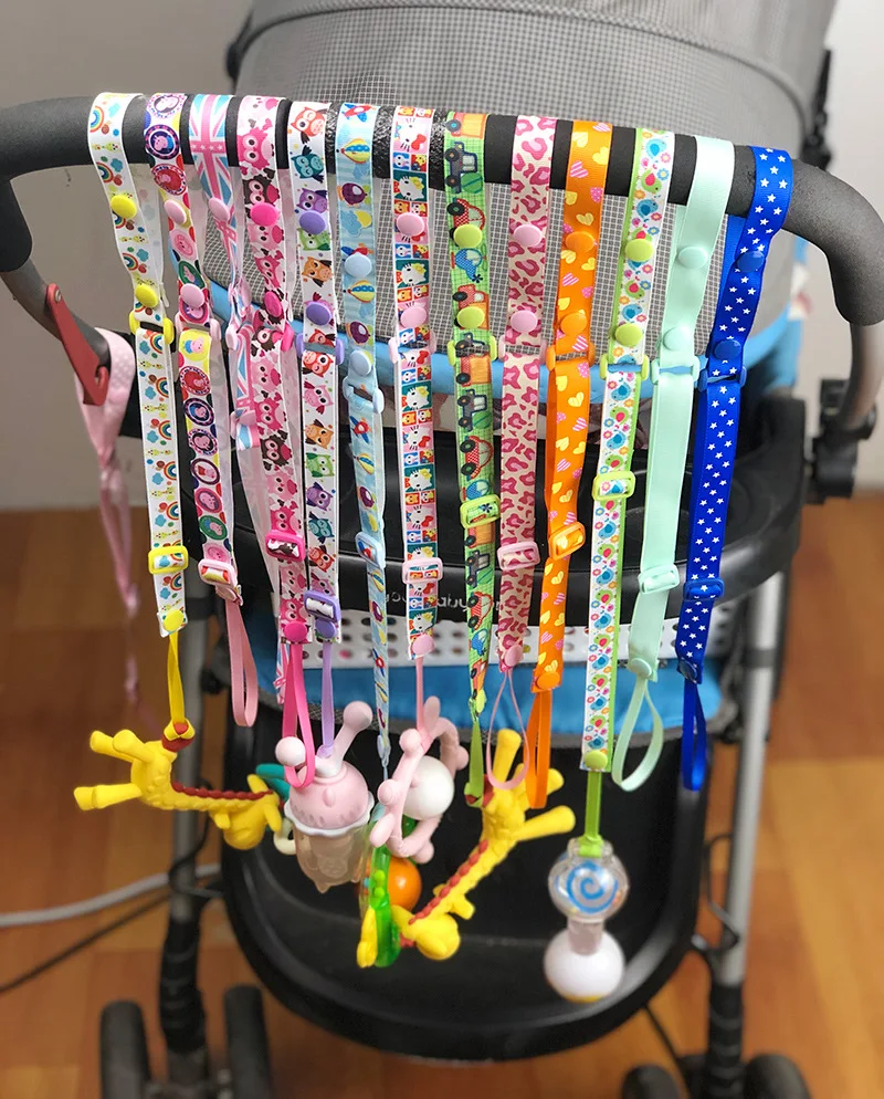 

Baby Stroller Anti-lost Chain Teether Toys Fixed Bind Belt Hanger Strap Trolley Lanyard Hangers Stroller Anti-Drop Accessory