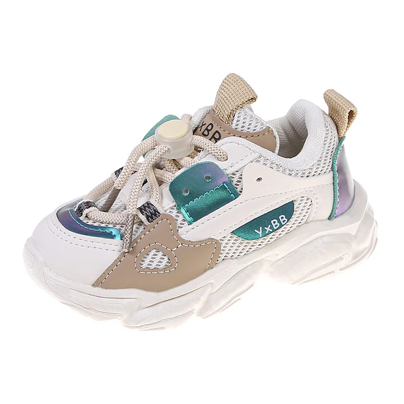 Breathable Mesh Toddler Sneakers for Boys Girls Non-Slip Kids Casual Running Sports Shoes Outdoor Autumn Children Footwear