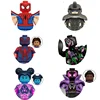 Latest SpiderMan Blackened spot Building Blocks Hero Anime Bricks Dolls Mini Action Toy Figures Assemble Blocks Children Gifts 1