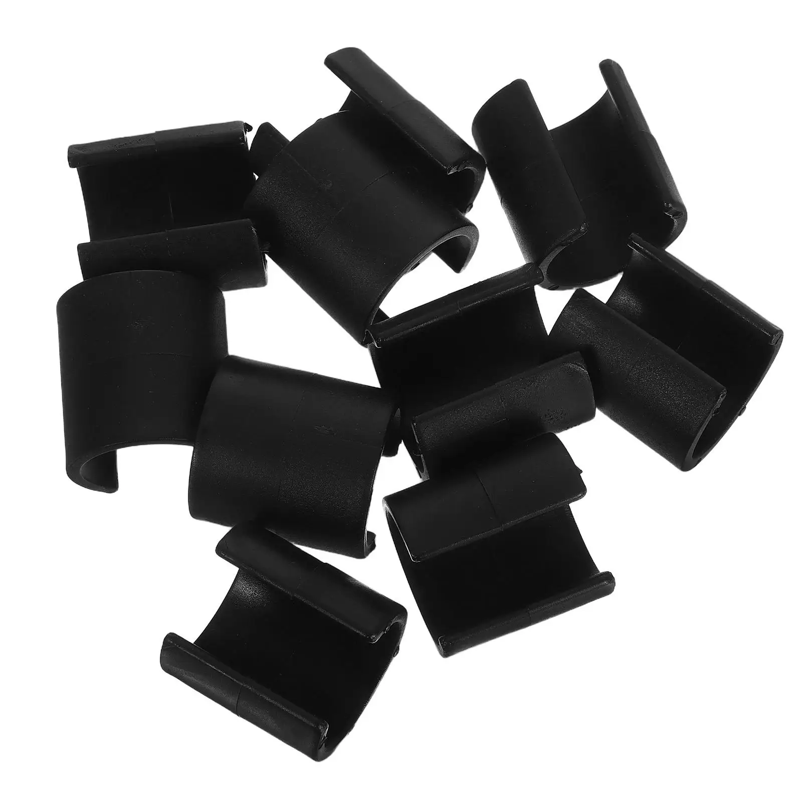 10 Pcs Corner Flag Buckles Marker Pole Clips Soccer Goal Straps Football Referee Chain Clip Agility Poles Team Sports Souvenirs