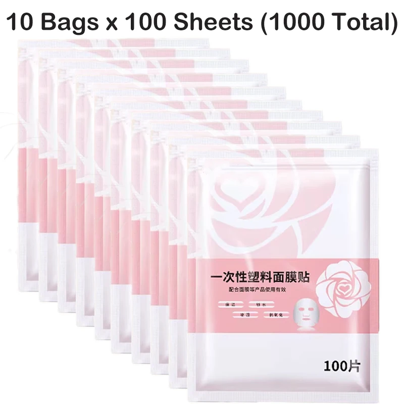 Ultra-Thin Disposable Facial Mask Sheets (500/1000 pcs)