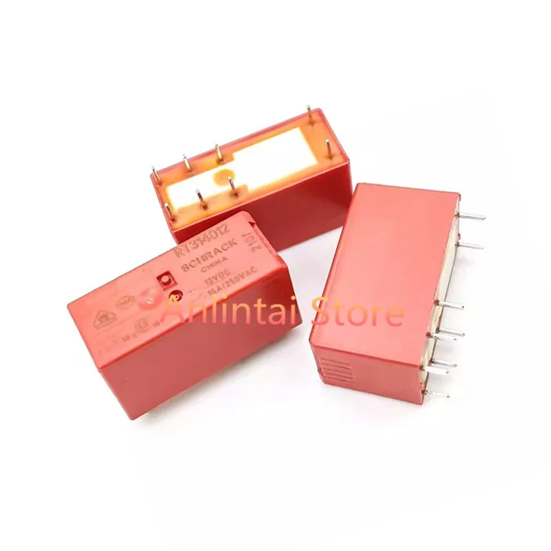 

2PCS RT314012 RT314024 RT314048 DIP8 16A 250VAC Relays 12V 24V 48V DC RELAY GEN PURPOSE SPDT