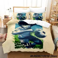 2025 Captain Tsubasa Bedding Set Single Twin Full Queen King Size Bed Set Adult Kid Bedroom Duvetcover Sets 3D Anime Bed Sheet S 2