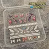 1pc  Embossed Butterfly 3D Acrylic Nail  Mold Nail Art Decorations Nails DIY Silicone Nail Stamping Plates Nails Products Nail 5