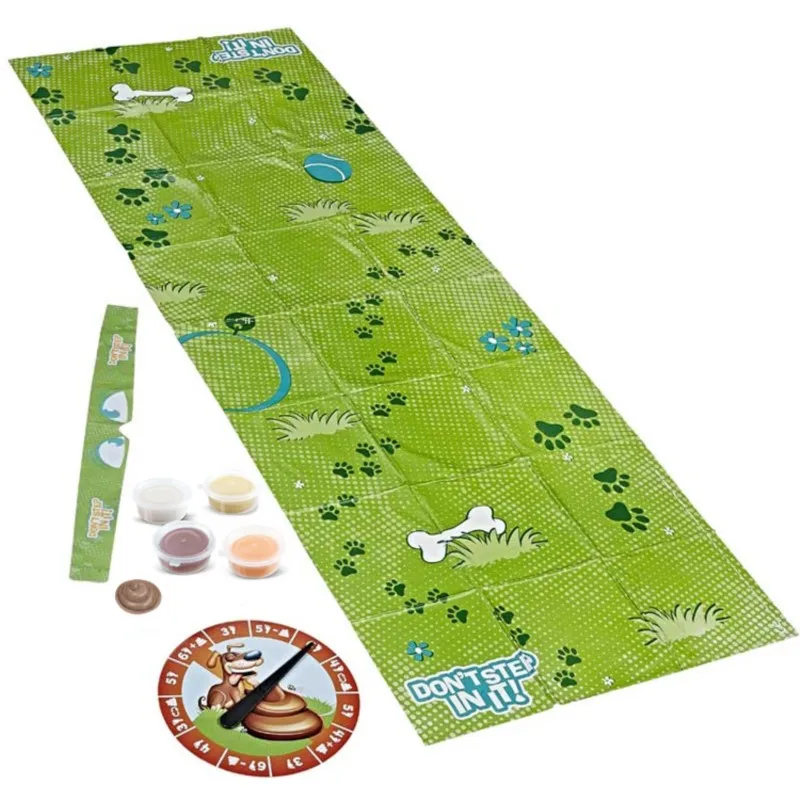 Don't Step In It Family Fun Interactive Board Game Blind stepping game toys party game prop for family kids birthday presents 5