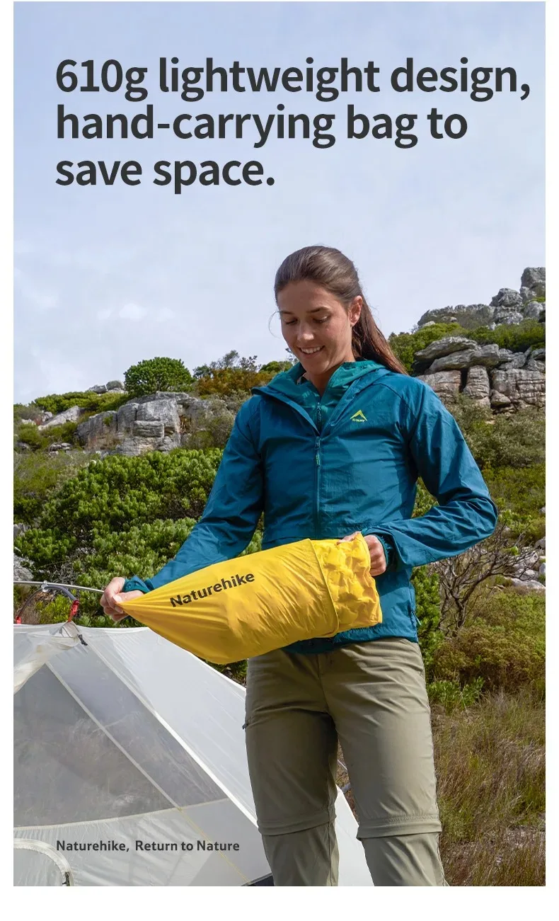Naturehike 3.6 R-Wert Luftmatratze Camping Selbstaufblasende Luftmatratze Ultraleichte Tragbare Aufblasbare Luftmatte Schlafunterlage – Detail 9