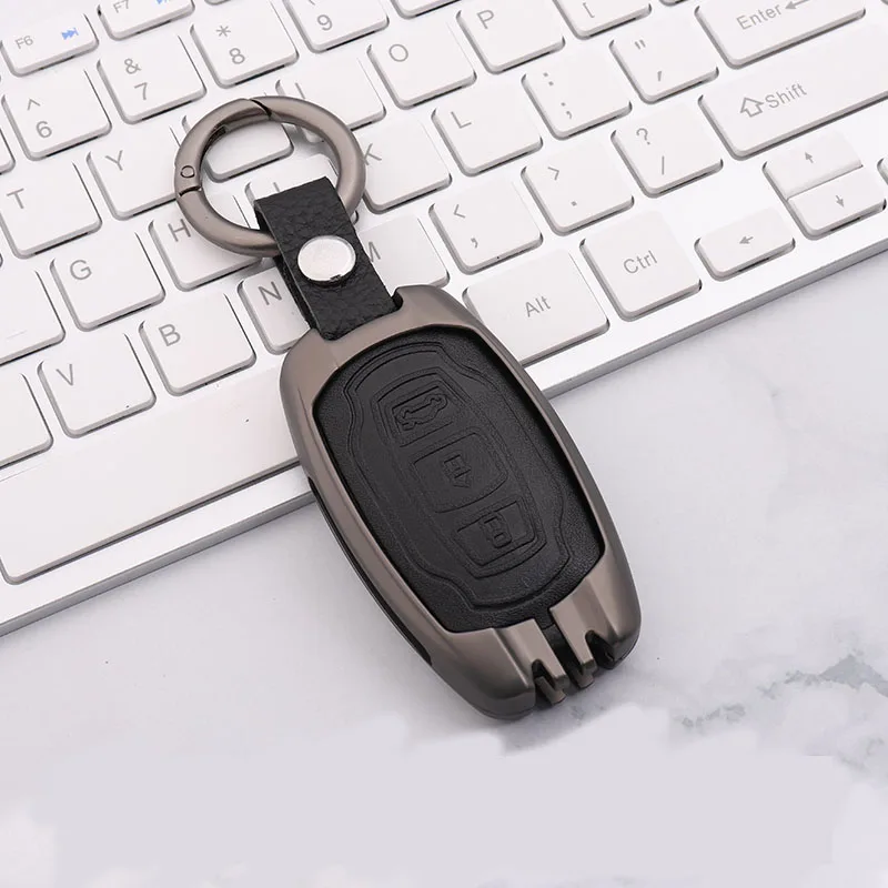 ontto Key Fob Cover Keyring for Mercedes C S E Class E200 E300 E200L E300L E320L AMG CLA GLA CLK