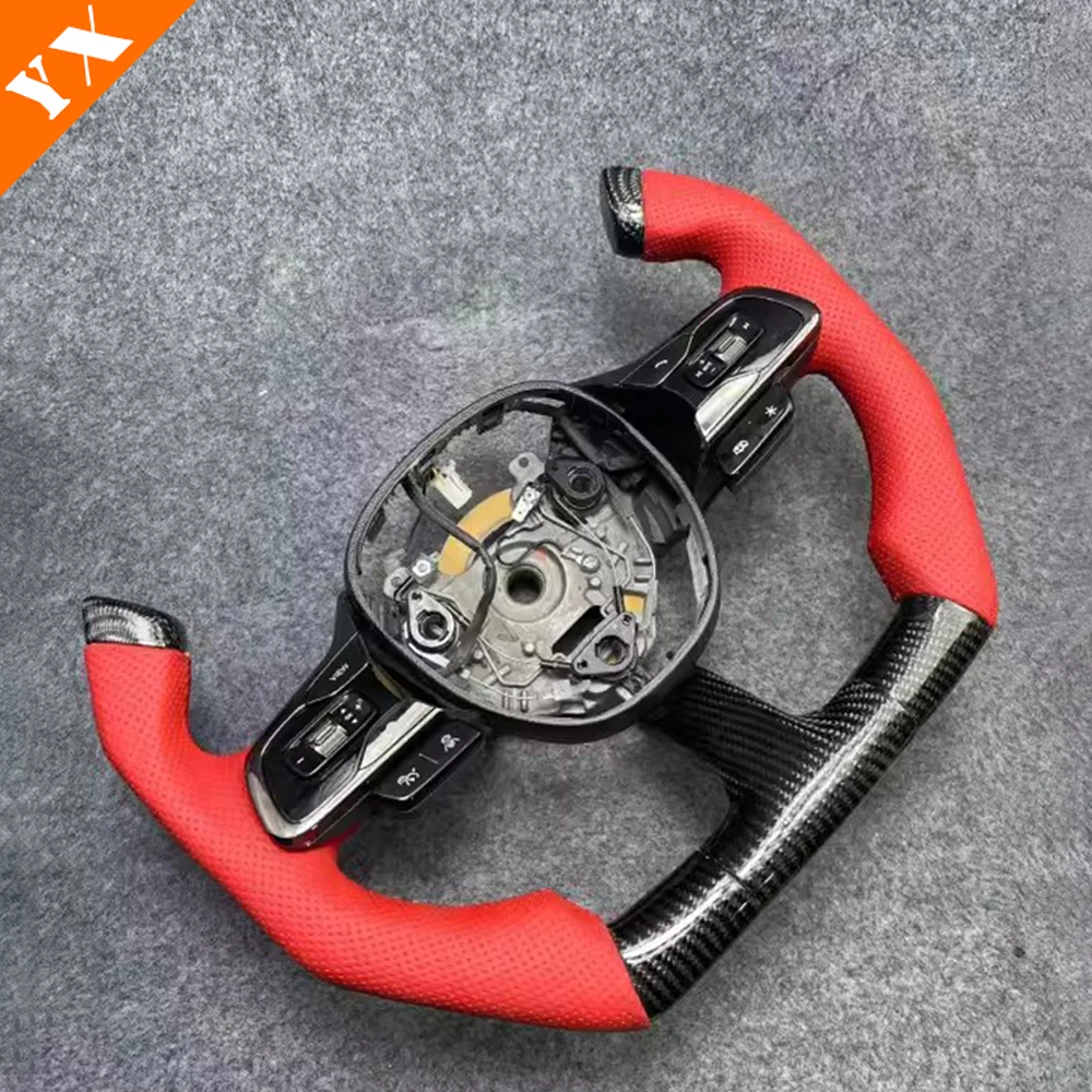 Trumpchi GAC Empow R 액세서리, 2021-2024 리얼 카본 자동차, 오리지널 스티어링 휠 장식 보호