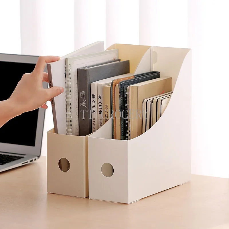

Simple Office Document File Storage Box Folding Desktop Organizer Multi Functional Book Pencil Sundries Storage Box Supplies