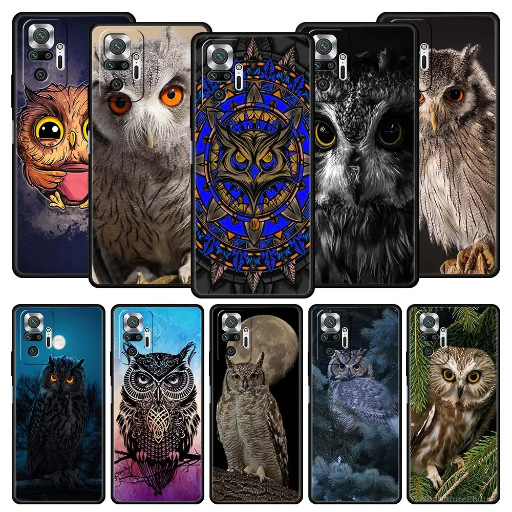 Charming Owl Soft Cover Phone Case - Stylish Bumper & Gifts