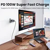 UGREEN 5 in 1 USB C Hub 4K HDMI USB HUB 100W Multiport Adapter for MacBook Pro/Air, iPad Pro, iMac, iPhone 15 Pro/Pro Max, XPS 4