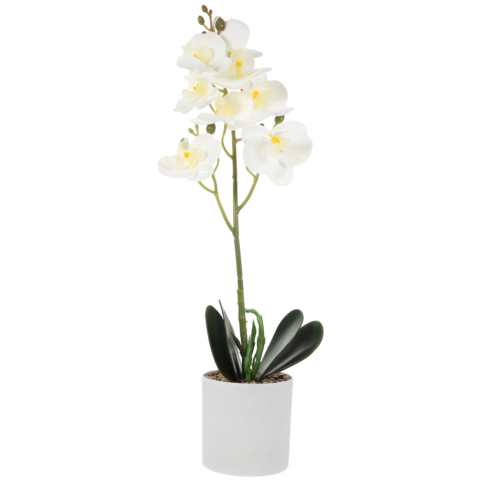 

Artificial Flower Phalaenopsis Flowers Indoor Lifelike Small Bonsai Decoration Fake Plant Pp Rose Ornaments Plants